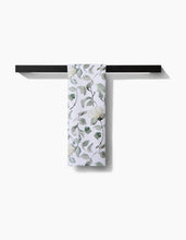 Load image into Gallery viewer, Spring Floral Blossoms Tea Towel Geometry