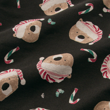 Load image into Gallery viewer, Candy Cane Bears Matching Family Pajamas