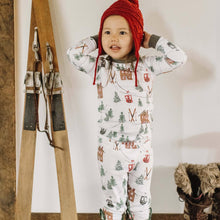 Load image into Gallery viewer, Ski The Alps Matching Family Pajamas