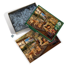 Load image into Gallery viewer, Lakeside Cabin 1000pc puzzle