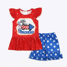Load image into Gallery viewer, Little Miss Firecracker Girls Set: 3t