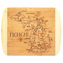 Load image into Gallery viewer, A Slice of Life Michigan 11" Cutting & Serving Board