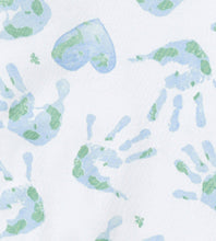 Load image into Gallery viewer, Happy Earth Hands Sleeper Baby Burt’s Bees