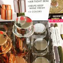 Load image into Gallery viewer, Vacuum Wine Metallic Stoppers