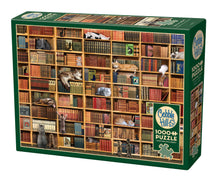 Load image into Gallery viewer, The Cat Library 1000pc puzzle
