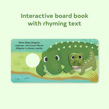 Load image into Gallery viewer, Baby Alligator: Finger Puppet Book