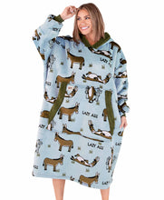 Load image into Gallery viewer, Lazy Ass Blanket Hoodie LO