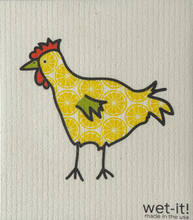 Load image into Gallery viewer, Lemon Chicken Swedish Cloth