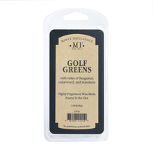 Load image into Gallery viewer, Golf Greens, Manly Indulgence Wax Melts, 2.75 oz