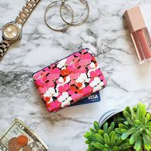 Load image into Gallery viewer, Enameled Orchids Armored Wallet