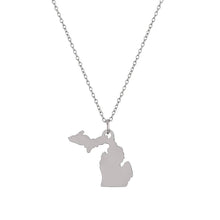 Load image into Gallery viewer, Michigan Necklace - Stainless Steel