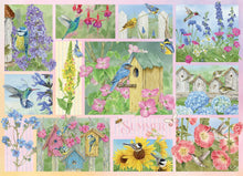 Load image into Gallery viewer, Garden Birds in Summer 500pc puzzle