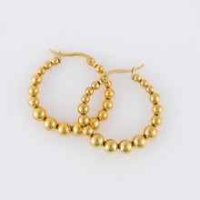 Load image into Gallery viewer, Narelle Waterproof Bubble Hoop Earrings