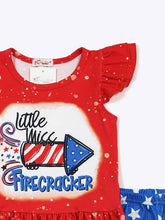 Load image into Gallery viewer, Little Miss Firecracker Girls Set: 3t