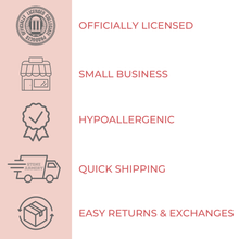 Load image into Gallery viewer, Michigan Block M Gold Plated Charm Necklace