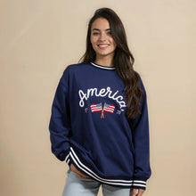 Load image into Gallery viewer, Oversized Crew–America: S