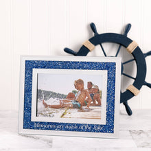 Load image into Gallery viewer, At The Lake - 7.25" x 9.25" Frame (Holds 4" x 6" Photo)
