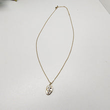 Load image into Gallery viewer, Faith Two Tone Cross Necklace