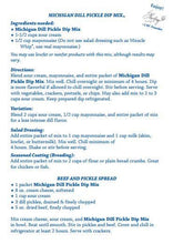 Load image into Gallery viewer, Taste of Michigan - Michigan Dill Pickle Dip Mix