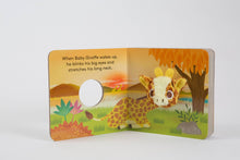 Load image into Gallery viewer, Baby Giraffe: Finger Puppet Book