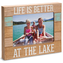 Load image into Gallery viewer, Lake People - 7.25" x 9" Frame
(Holds 5" x 7" photo)