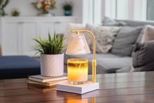 Load image into Gallery viewer, Gold Luna Candle Warmer Lamp