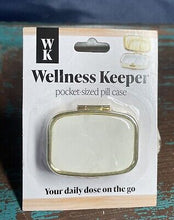Load image into Gallery viewer, Wellness Keeper Pocket-sized pill case