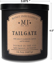 Load image into Gallery viewer, Tailgate 2-Wick Scented Candle, Soy Blend Wax, 16.5oz