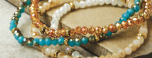 Load image into Gallery viewer, Mini Crystal Stretch Bracelets | ASSORTMENTS & PRE-PACKS