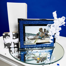 Load image into Gallery viewer, At The Lake - 7.25" x 9.25" Frame (Holds 4" x 6" Photo)