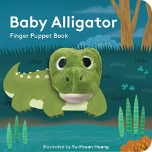 Load image into Gallery viewer, Baby Alligator: Finger Puppet Book