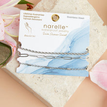 Load image into Gallery viewer, Narelle Waterproof Twisted Chain Bracelet Set