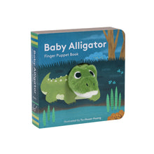 Load image into Gallery viewer, Baby Alligator: Finger Puppet Book
