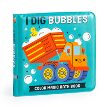 Load image into Gallery viewer, I Dig Bubbles! Color Magic Bath Book
