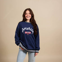 Load image into Gallery viewer, Oversized Crew–America: S