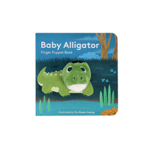 Load image into Gallery viewer, Baby Alligator: Finger Puppet Book