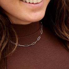 Load image into Gallery viewer, Stainless Steel Paperclip Chain Necklace