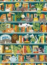 Load image into Gallery viewer, The Purrfect Bookshelf 1000pc puzzle