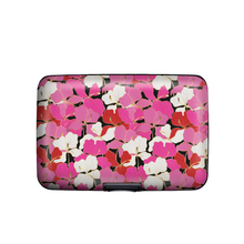 Load image into Gallery viewer, Enameled Orchids Armored Wallet