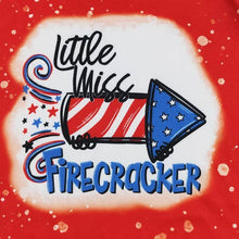 Load image into Gallery viewer, Little Miss Firecracker Girls Set: 3t