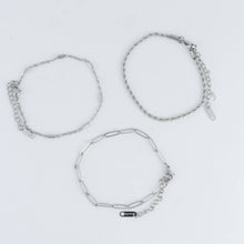 Load image into Gallery viewer, Narelle Waterproof Twisted Chain Bracelet Set