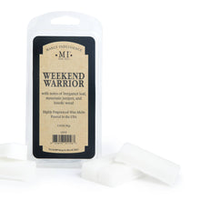 Load image into Gallery viewer, Weekend Warrior, Manly Indulgence Wax Melts, 2.75 oz