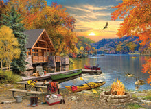 Load image into Gallery viewer, Lakeside Retreat 1000pc puzzle