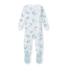 Load image into Gallery viewer, Happy Earth Hands Sleeper Baby Burt’s Bees