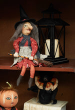 Load image into Gallery viewer, Paprika Witch Gathered Traditions Art Doll Halloween
