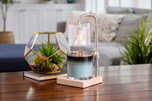 Load image into Gallery viewer, Silver Hobnail Candle Warmer Lamp
