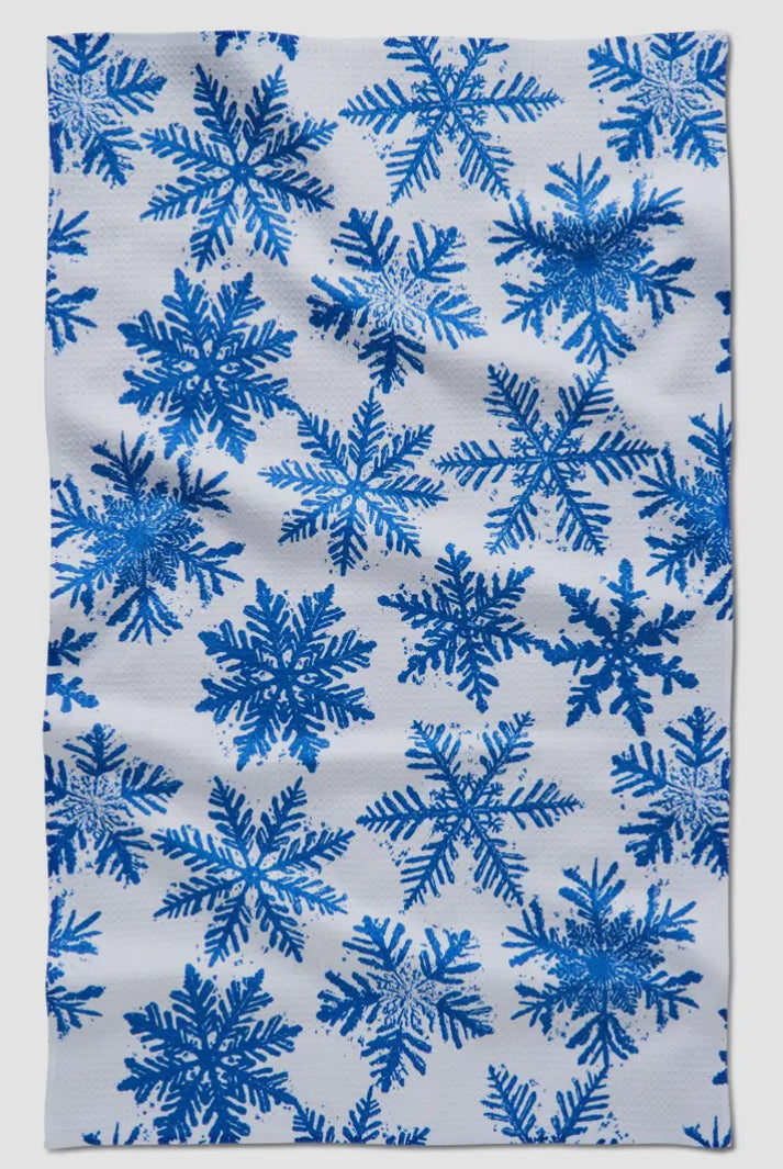 Snowflake Tea Towel Geometry