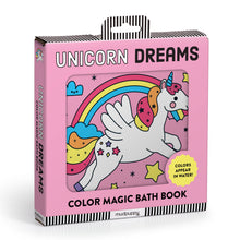 Load image into Gallery viewer, Unicorn Dreams Color Magic Bath Book
