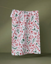 Load image into Gallery viewer, Holiday Doodles Multi Tea Towel
