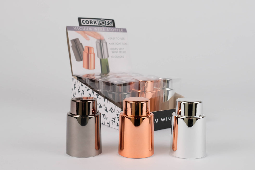 Vacuum Wine Metallic Stoppers